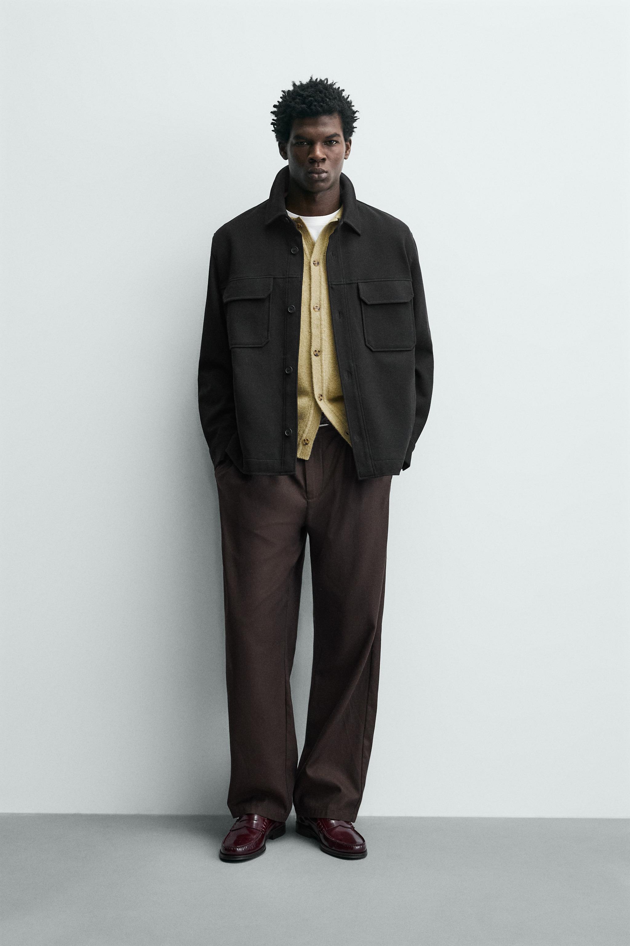 COMFORT TEXTURED OVERSHIRT